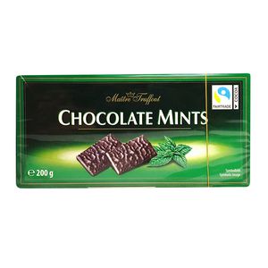 Chocolate with mint filling MaitreTruffout 200g