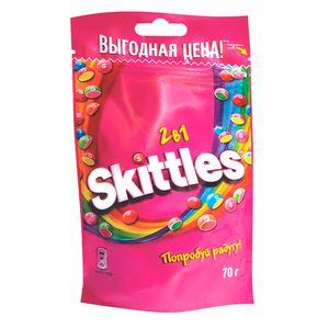 Dragee 2in1 70g Skittles