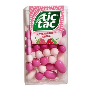 Jelly beans strawberry mixture 16g Tik-Tak