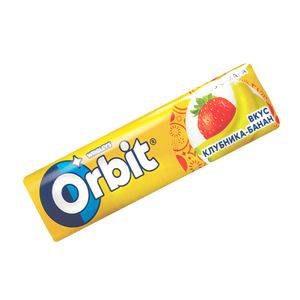 Chewing gum strawberry banana Orbit
