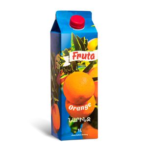 Натуральный сок апельсиновый Фрута 1л
