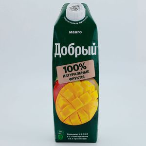 Բնական հյութ Դոբրի մանգո 1լ