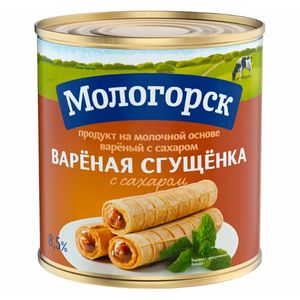 Condensed milk boiled Mologorsk 8.5% 370g
