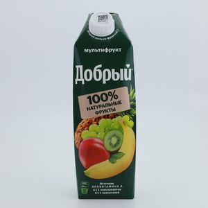 Natural juice multifruit Dobry 1l