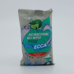 Wet wipes lime small Ecca