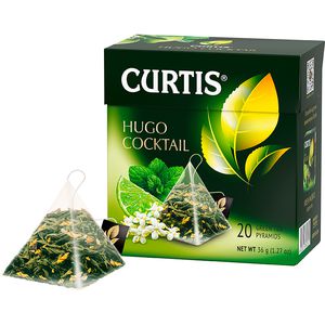 Curtis tea (Hugo Cocktail) green, (20 pieces) 36g.