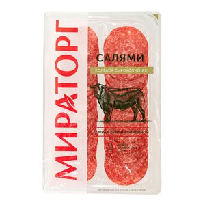 Sausage smoked salami 100g Miratorg