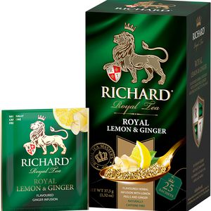 Herbal Richard (Royal Lemon & Ginger) box (1.5g*25pcs) 37.5g.