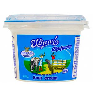 Sour cream Arzni with cream 20% 400g