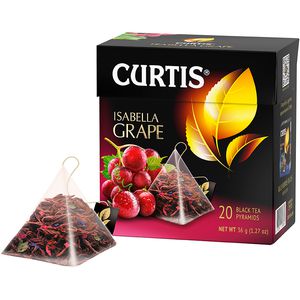 Curtis tea (Isabella Grape) (1.8g*20pcs) 36g.