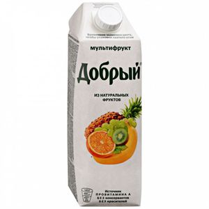 Natural juice multifruit Dobry 1l