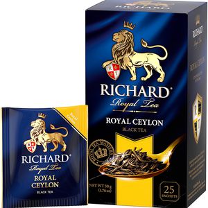 Tea Richard (Royal Ceylon) black box 50g.