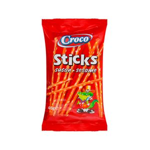 Salted sticks with sesame Croco 40g
