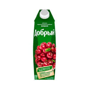 Նեկտար «Добрый» 1լ Խնձոր, բալ և արոսենի