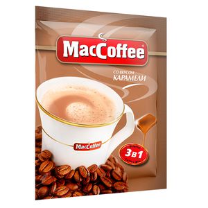 Սուրճ MacCoffee 3in1 կարամել 18գ