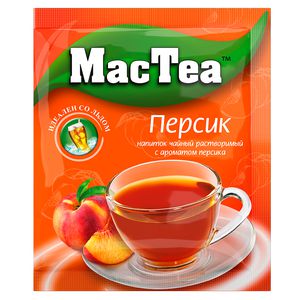 Instant tea MacTea peach 16g