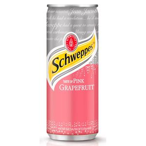 Carbonated drink Schweppes grapefruit 0.33l