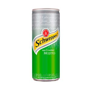 Carbonated drink Schweppes mojito 0.33l