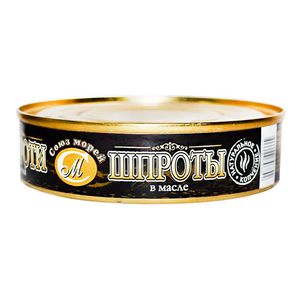 Sprat in oil Soyuz morey 150g