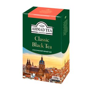 Classic black leaf tea Ahmad 100g