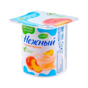 Yogurt peach 5% 100g Nezhni