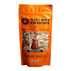 Ground coffee Chaikoff Traditional 100g