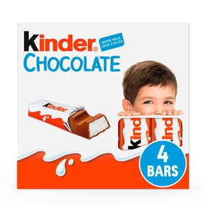 Шоколад Киндер 4шт. 50гр