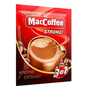 Кофе растворимый 3/1 стронг Мак Кофе 18г