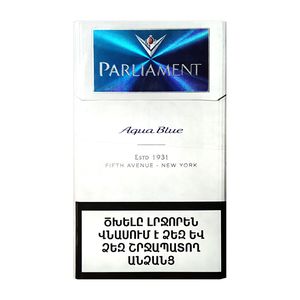 Ծխախոտ Պարլամենտ ակվա հատ