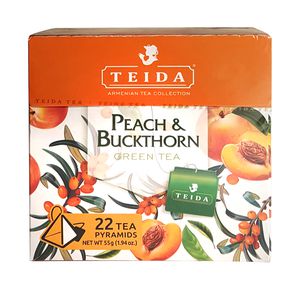 Teida Peach bucktnorn green tea 2.5գ